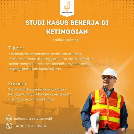 Studi Kasus Bekerja di Ketinggian